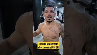 #drakkarklose Reacts After UD Win Over #joaquimsilva At #ufc301! 👊💥 #ufc #mma #karynbryant