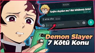 Demon Slayer Beğenmediğim 7 Konu - Demon Slayer Eleştiri - Kimetsu no Yaiba Türkçe