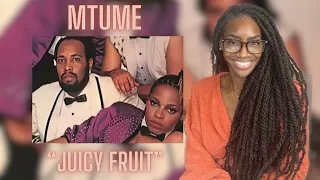 First Time Hearing Mtume - Juicy Fruit | REACTION 🔥🔥🔥