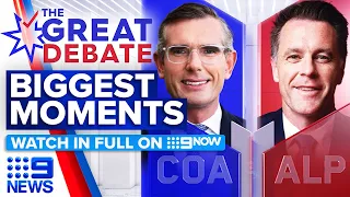 Perrottet, Minns fire up in 9News' NSW Decides 2023 Election Debate | 9 News Australia