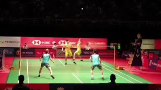 Nice Angle Badminton - Kevin Sanjaya Sukamuljo/Marcus Fernaldi Gideon vs Goh V Shem/ Tan Wee Kiong