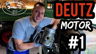 #Deutz Motor Montage Teil 1 | Wie baut man Kolben und Büchse ein | F1L 514 51