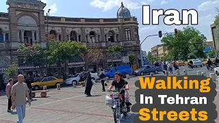 Strolling Through Tehran Streets:A Normal Day In Tehran,Iran