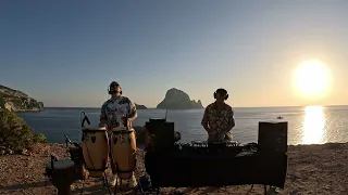 Lucasol, Mj  Sax, Dziubee Drummer Es Vedra closing season 2023 ibiza