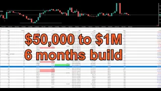 $50,000 to 1M in 6 months + $450k withdrawals