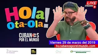 Alex Otaola en Hola! Ota-Ola @ 10:30 PM, en vivo y en directo desde Tampa.