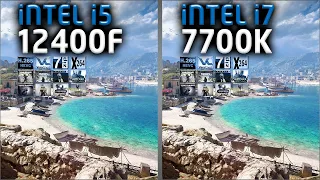 Intel i5 12400 vs i7 7700K Benchmarks – 15 Tests 🔥