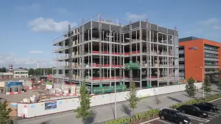 West Bromwich Building Society New Headquarters Construction Timelapse