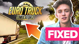 How To Fix Euro Truck Simulator 2 Crashes PC | ETS 2 Random Crashing 2024