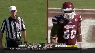 #12 Mississippi State vs #6 Texas A&M 2014 FULL FOOTBALL GAME HD