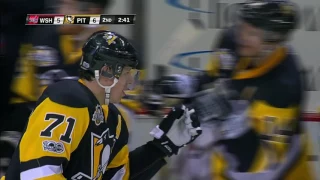 Malkin scores a hat trick in wild second period vs Capitals