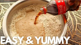 Just Add Coca Cola to Flour and Watch What Happens | Easy Bread Recipe You Will Love