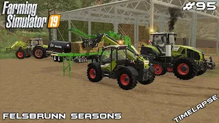 Making straw pellets with Krone | Animals on Felsbrunn Seasons | Farming Simulator 19 | Episode 95