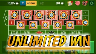 UNLIMITED WIN ROULETTE 🌹🌹|| Roulette Strategy To Win || Roulette Tricks