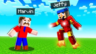 Jeffy Becomes IRONMAN in Minecraft!