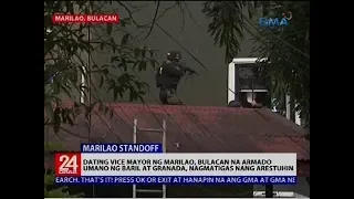 Dating vice mayor ng Marilao, Bulacan na armado umano ng baril at granada, nagmatigas nang arestuhin