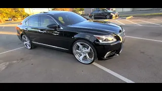 2015 LS 460 AWD on 24 inch Forgiato Elica ECL