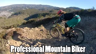 Downhill. Epic Mountain Biking as shot by Racing Drone