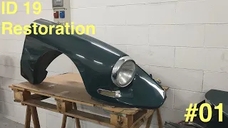 Citroen ID 19, 1967, Restoration - Part 1