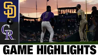 Padres vs. Rockies Game Highlights (7/12/22) | MLB Highlights