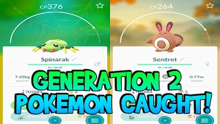 POKEMON GO - WORLD'S FIRST GENERATION 2 POKEMON CAUGHT! GENERATION 2 IS HERE!