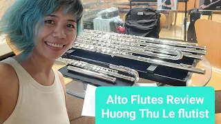 Review Alto Flutes: Sankyo, Altus, Jupiter, Pearl - Huong Thu Le flutist