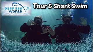 Deep Sea World Scotland & Adult Shark Dive | Scottish Vlogger 2022