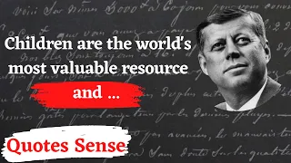 John F Kennedy Quotes - Important Famous Quotes for Life/JFK Quotes  - #shorts #shortsvideo