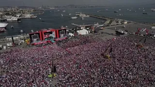 Thousands mass at pro-Palestinian rally called by Erdogan