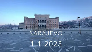 Sarajevo 2023 - 4K - walk in Old Town