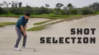 Short Game shot selection options around the green