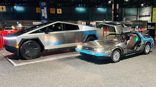 Cyber Truck meets the Delorean Time Machine