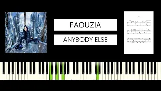 Faouzia - Anybody Else (BEST PIANO TUTORIAL & COVER)