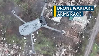 Ukraine and Russia in escalating race for drone warfare domination