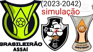 *Simulação* campeões do brasileirão série A (2023-2042)