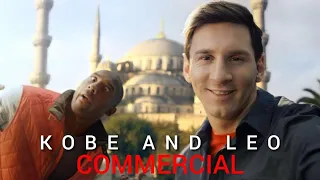 Kobe Bryant Vs Lionel Messi Legends on Board | Turkish Airlines Commercial | HD°