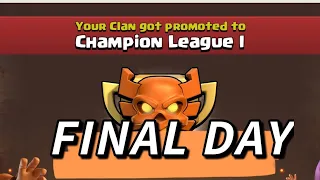 Promoted To Champion 1 !!! Th14 Clan War League Final Day CWL Dec 2021 - Clash Of Clans | COC