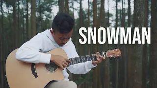 snowman - Sia (fingerstyle guitar cover)