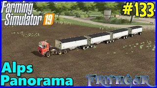 Let's Play FS19, Alps Panorama With Seasons #133: Four Trailer Road Trains!