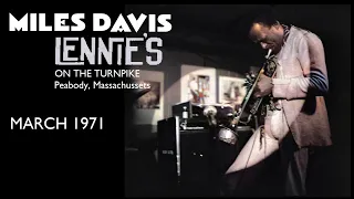 Miles Davis- March 11-14, 1971 Lennie's on the Turnpike, Peabody