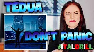 TEDUA - DON'T PANIC #ITALDRILL | UK REACTION 🇬🇧 🔥🔥🔥