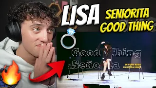 LISA "Good thing & Señorita" LIVE IN FUKUOKA PAYPAY DOME TOUR (My Wife Slay 🔥) | REACTION !!!