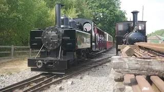 Apedale Valley Narrow Gauge Preserved Steam Railway Tracks To The Trenches 2018 Part 3
