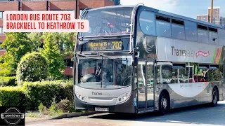 🚌 Exploring London's Scenic Route: Bus Route 703 Adventure 🏰