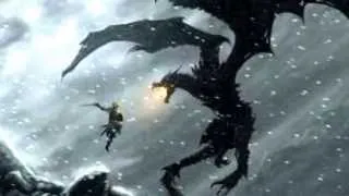 Skyrim Dragon Fight Theme 1h