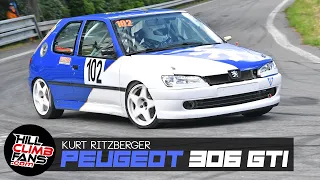240hp Peugeot 306 GTI - Kurt Ritzberger | Hill Climb Sternberk 2022