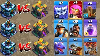 Updated! TOP 3 TH13 vs TH14 War Attack Strategy | Best Th13 vs Th14 Attack - Clash of Clans