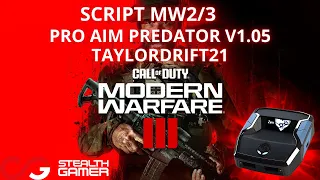 Tuto CronusZen - Script MW2/3 - Taylordrift21 Pro_Aim_Predator v1.05