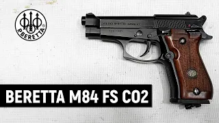 UMAREX BERETTA 84FS - САМЫЙ МОЩНЫЙ СO2 ПИСТОЛЕТ С BLOWBACK (150 М/С)