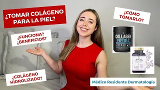 TOMAR COLÁGENO PARA LA PIEL: ¿FUNCIONA? ¿ES BUENO O MALO? | COLÁGENO HIDROLIZADO ¿CÓMO TOMARLO?